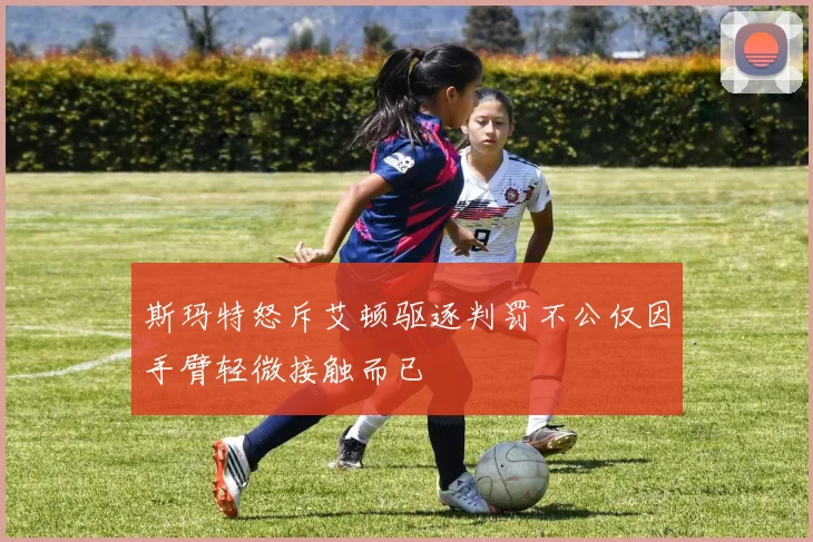斯玛特怒斥艾顿驱逐判罚不公仅因手臂轻微接触而已